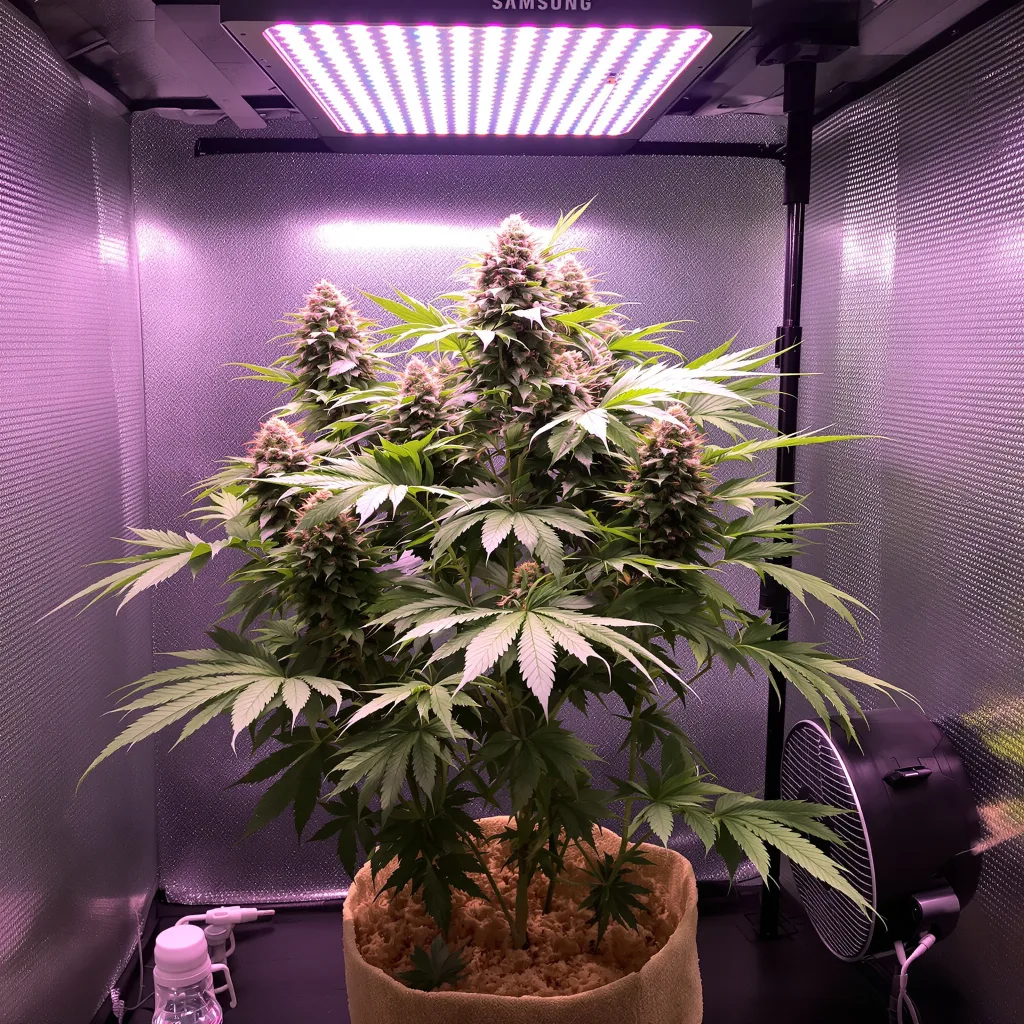 Mazar I Sharif cannabis plant in flowering stage — 70-80 cm autoflower