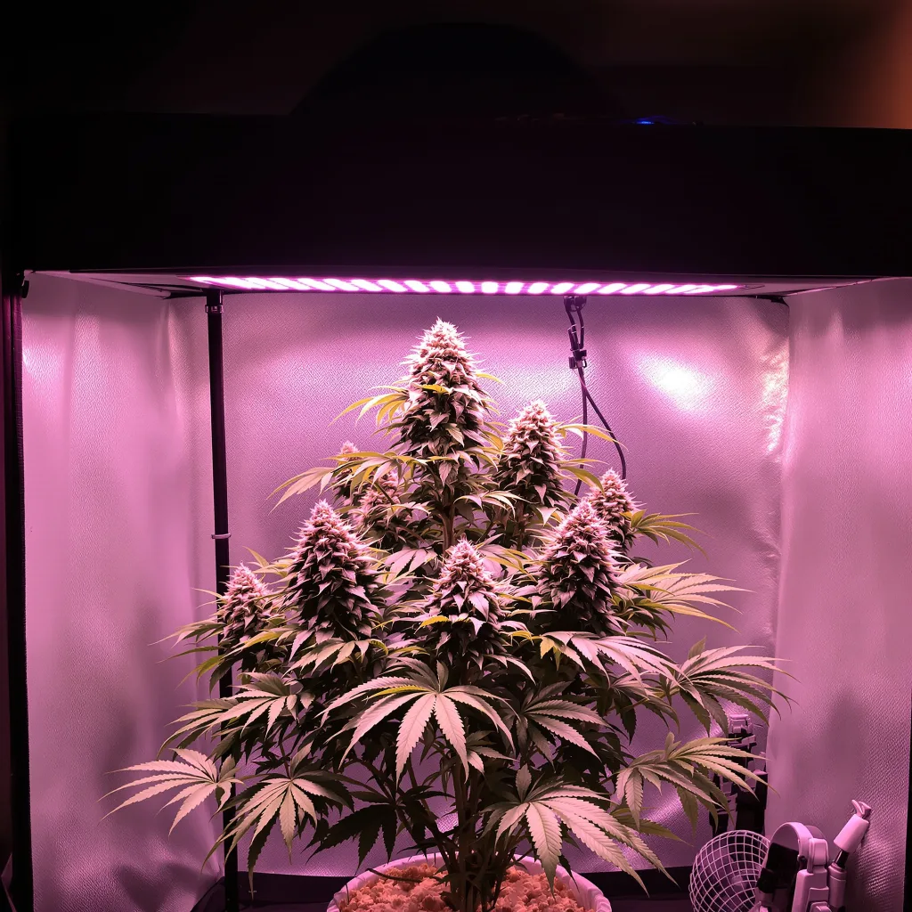 Medicine Man cannabis plant in flowering stage — Medium autoflower