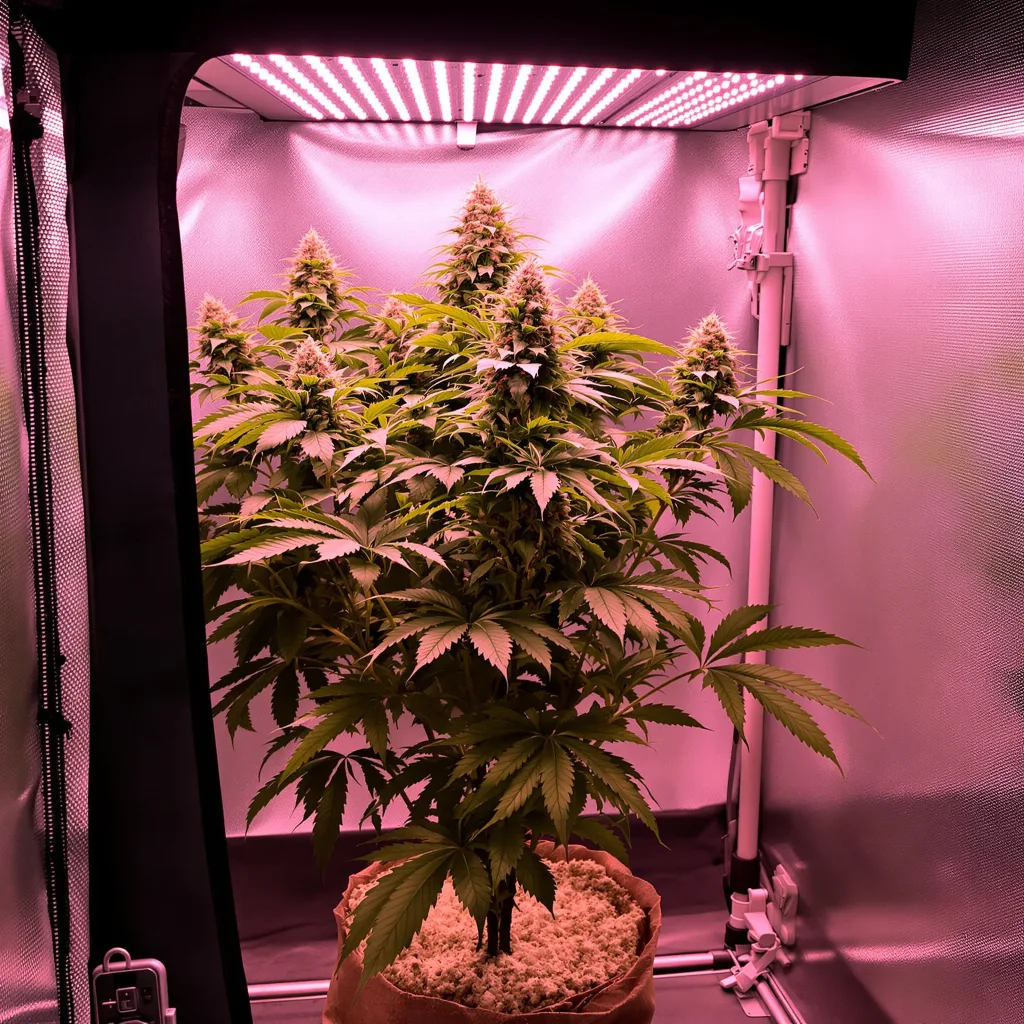 Mimosa cannabis plant in flowering stage — 60 - 90 cm feminised