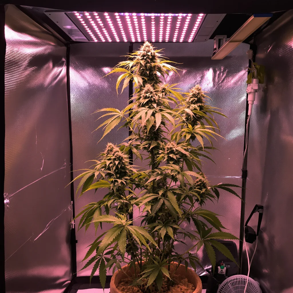 Moby Dick cannabis plant in flowering stage — 120-140 cm feminised