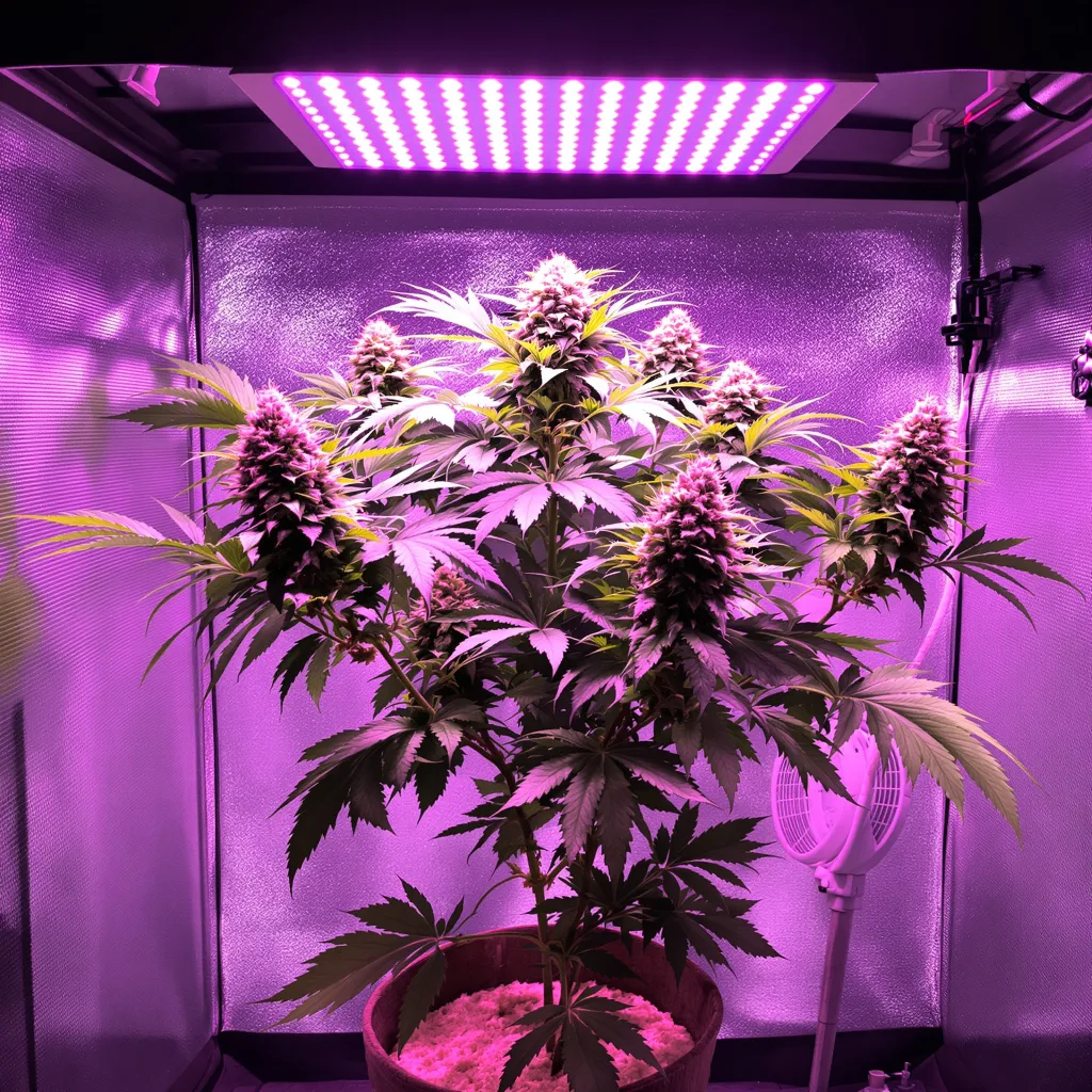Money Maker cannabis plant in flowering stage — Short feminised