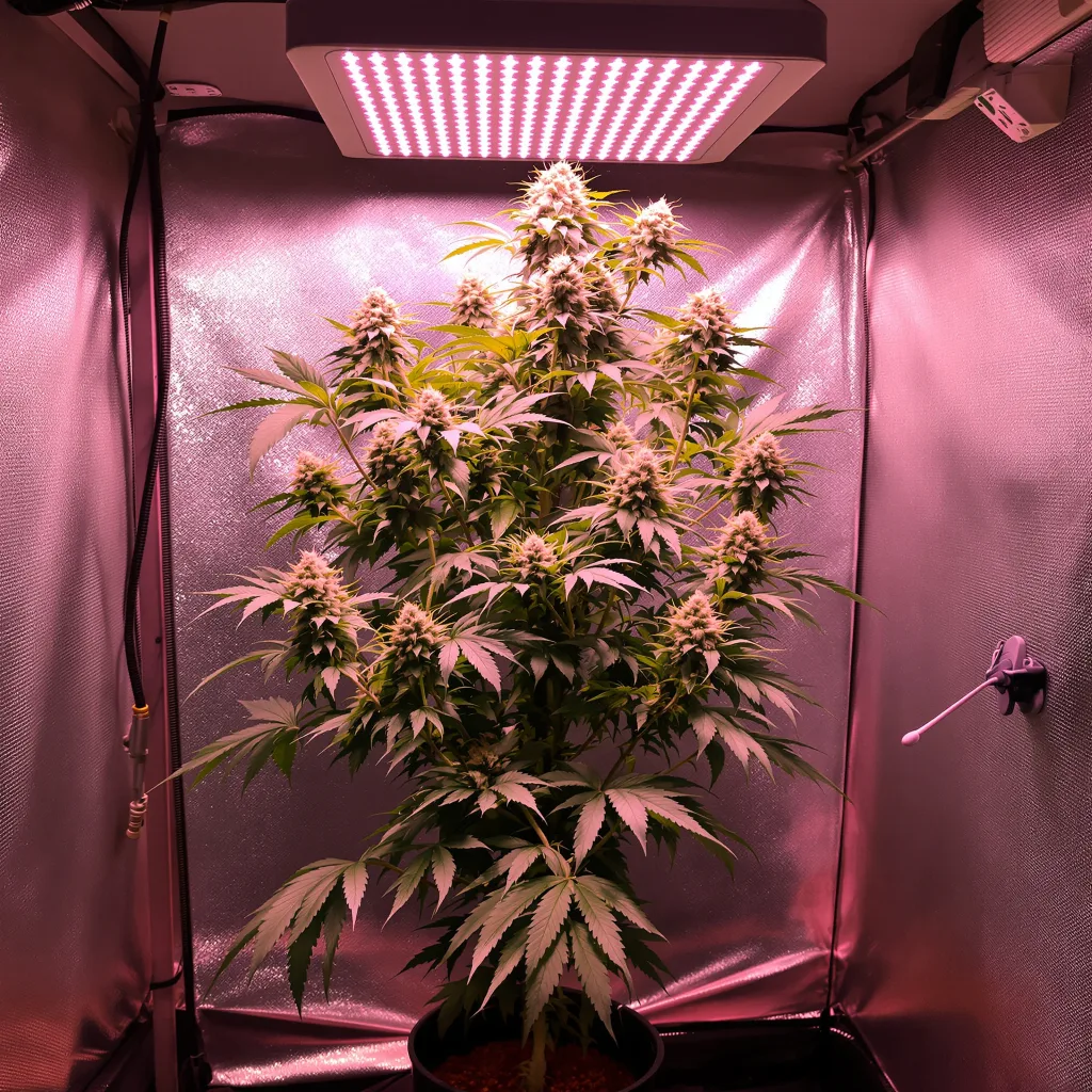 Monkey Berries cannabis plant in flowering stage — Medium (150-245 cm) feminised