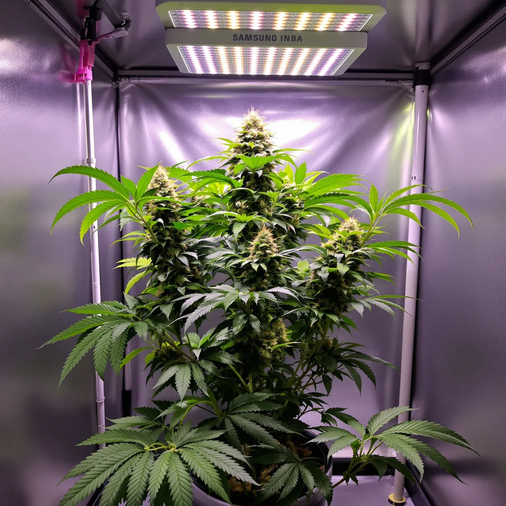 Neptune OG cannabis plant in flowering stage — Short feminised