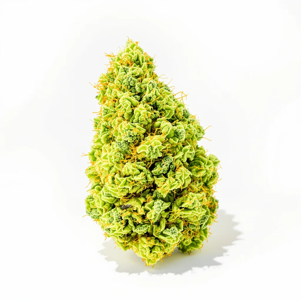 Neville's Haze 20% indica / 80% sativa flower with visible trichomes