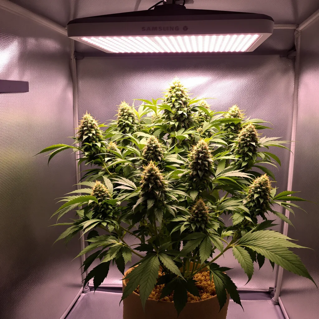 Nutter cannabis plant in flowering stage — 70–110 cm feminised