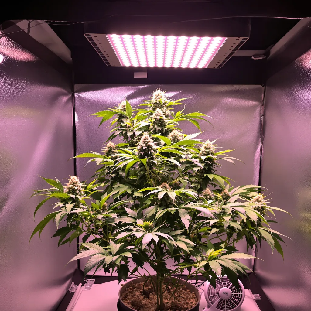 Orange Bud cannabis plant in flowering stage — Medium feminised