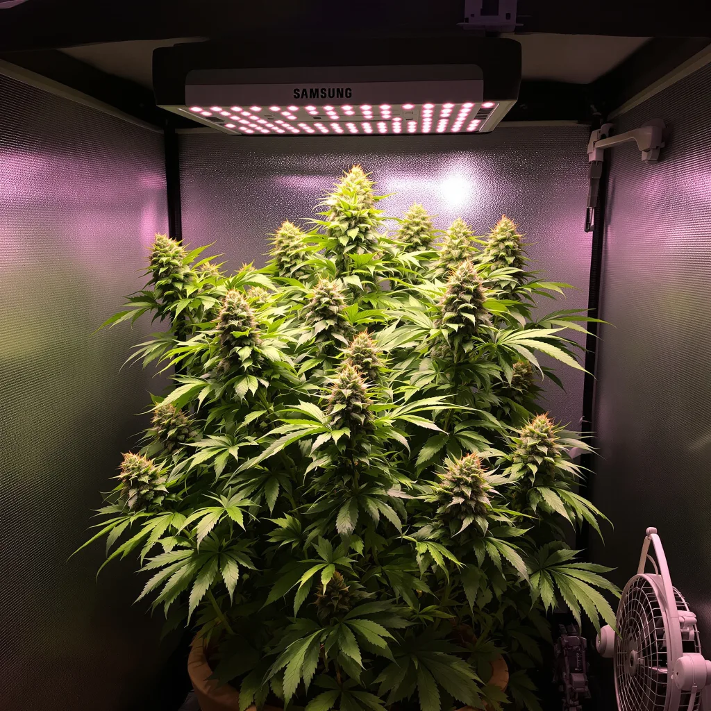 Orange Haze cannabis plant in flowering stage — Medium feminised