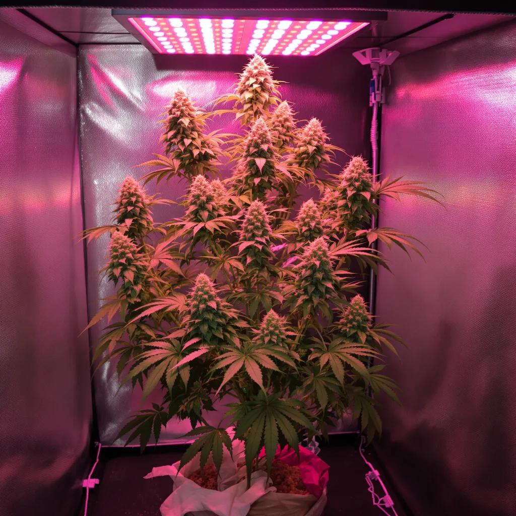 Original Glue cannabis plant in flowering stage — Medium feminised