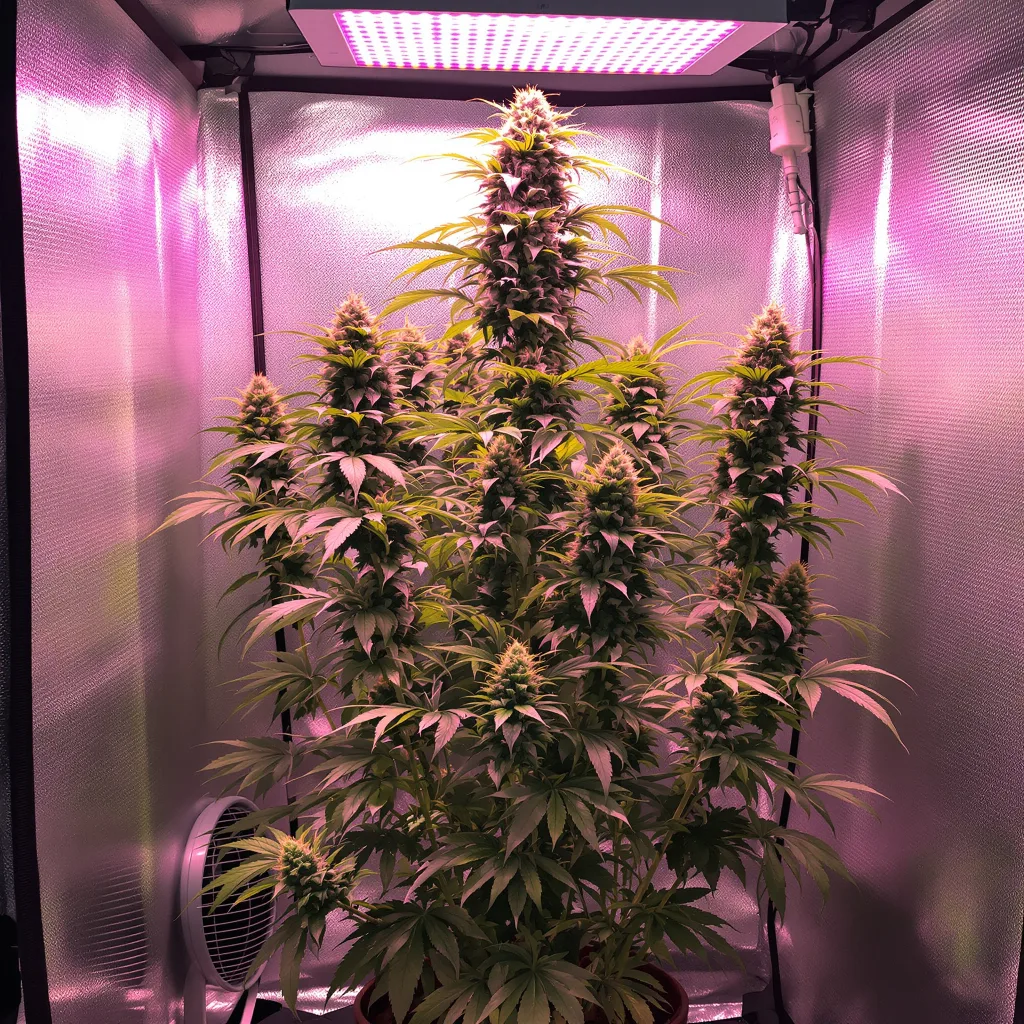 Painkiller XL cannabis plant in flowering stage — 60-100 cm feminised