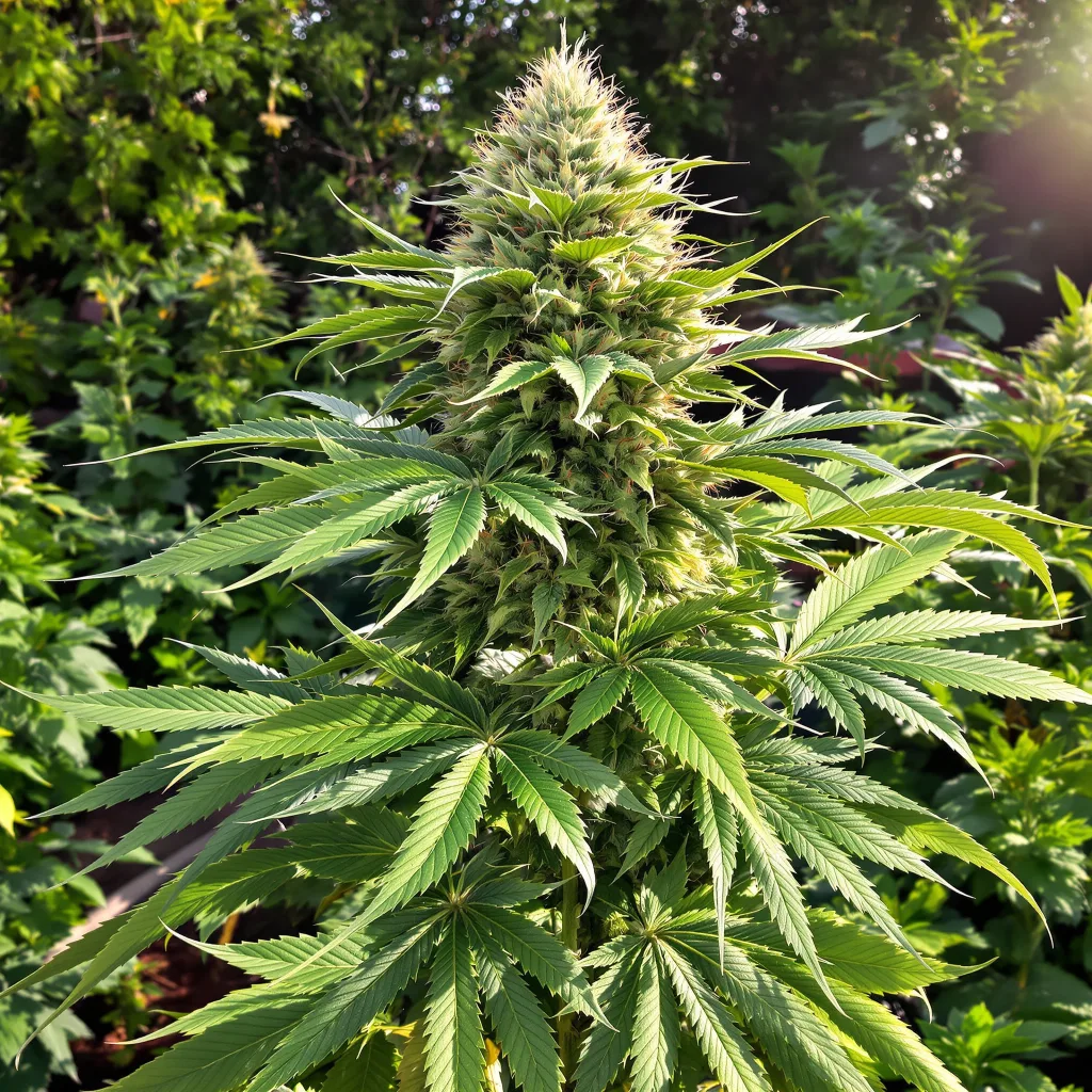 Paris XXX 85% indica / 15% sativa flower with visible trichomes