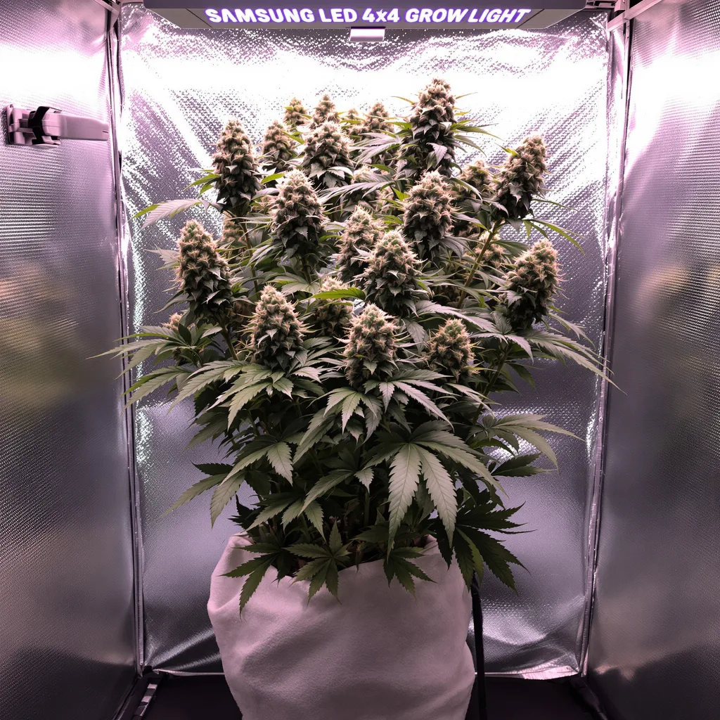 Phantom Cookies cannabis plant in flowering stage — Short autoflower
