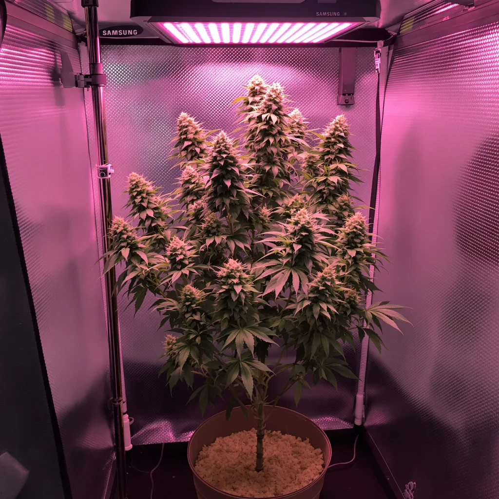 Pina Colada cannabis plant in flowering stage — Medium (150-245 cm) feminised
