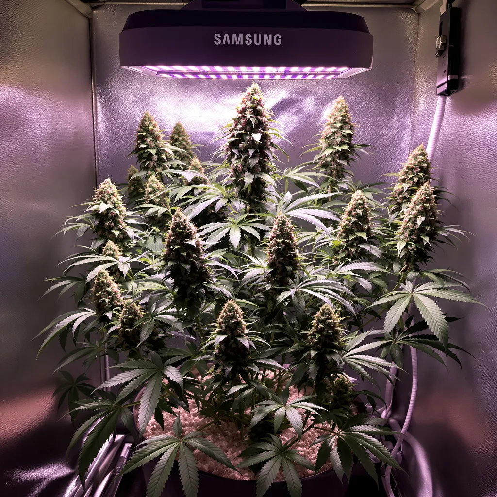 Pine Tar Kush cannabis plant in flowering stage — Medium (150-245 cm) feminised