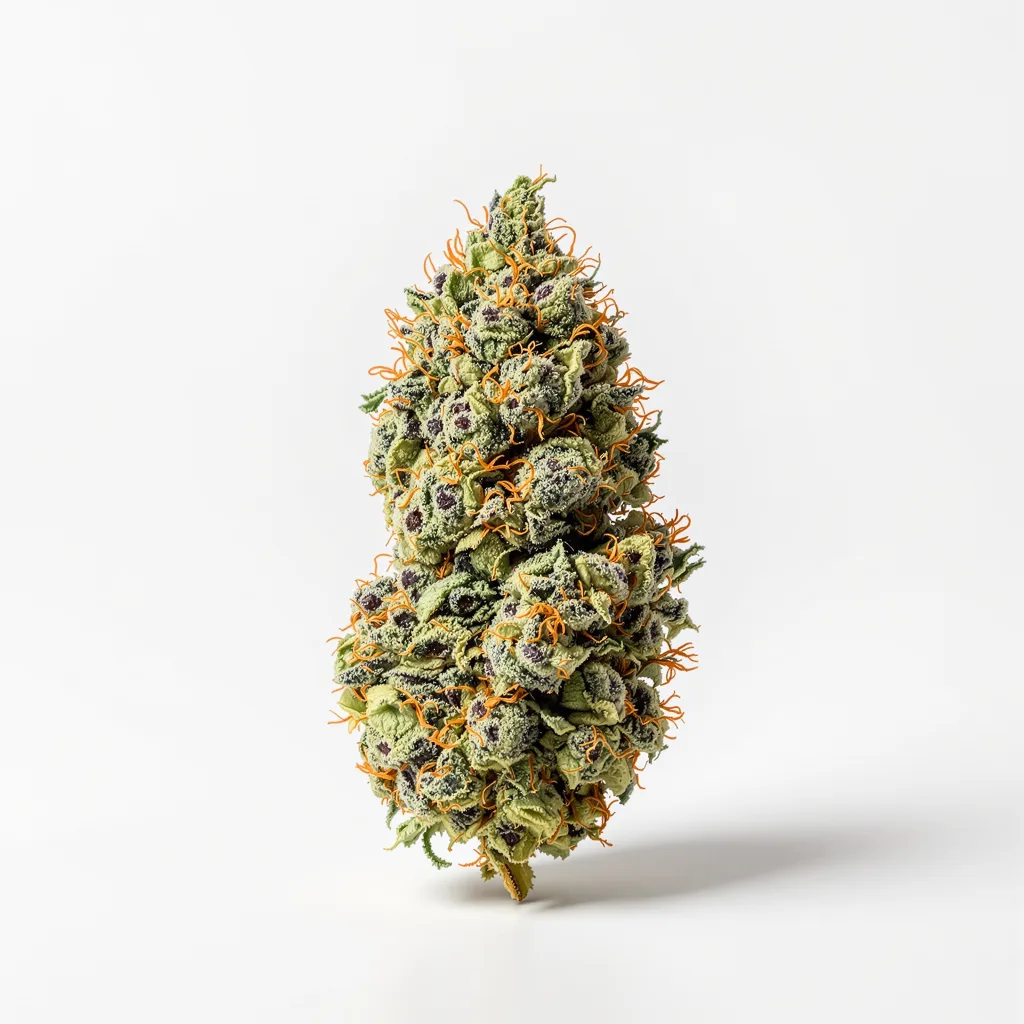 Pink Runtz 50% indica / 50% sativa flower with visible trichomes