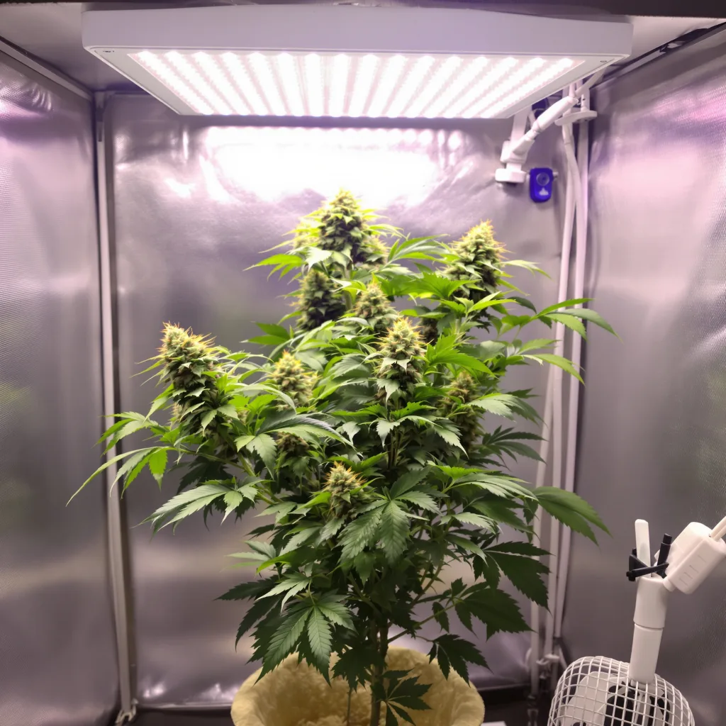 Platinum Bubba cannabis plant in flowering stage — 1.2 m (120 cm) feminised