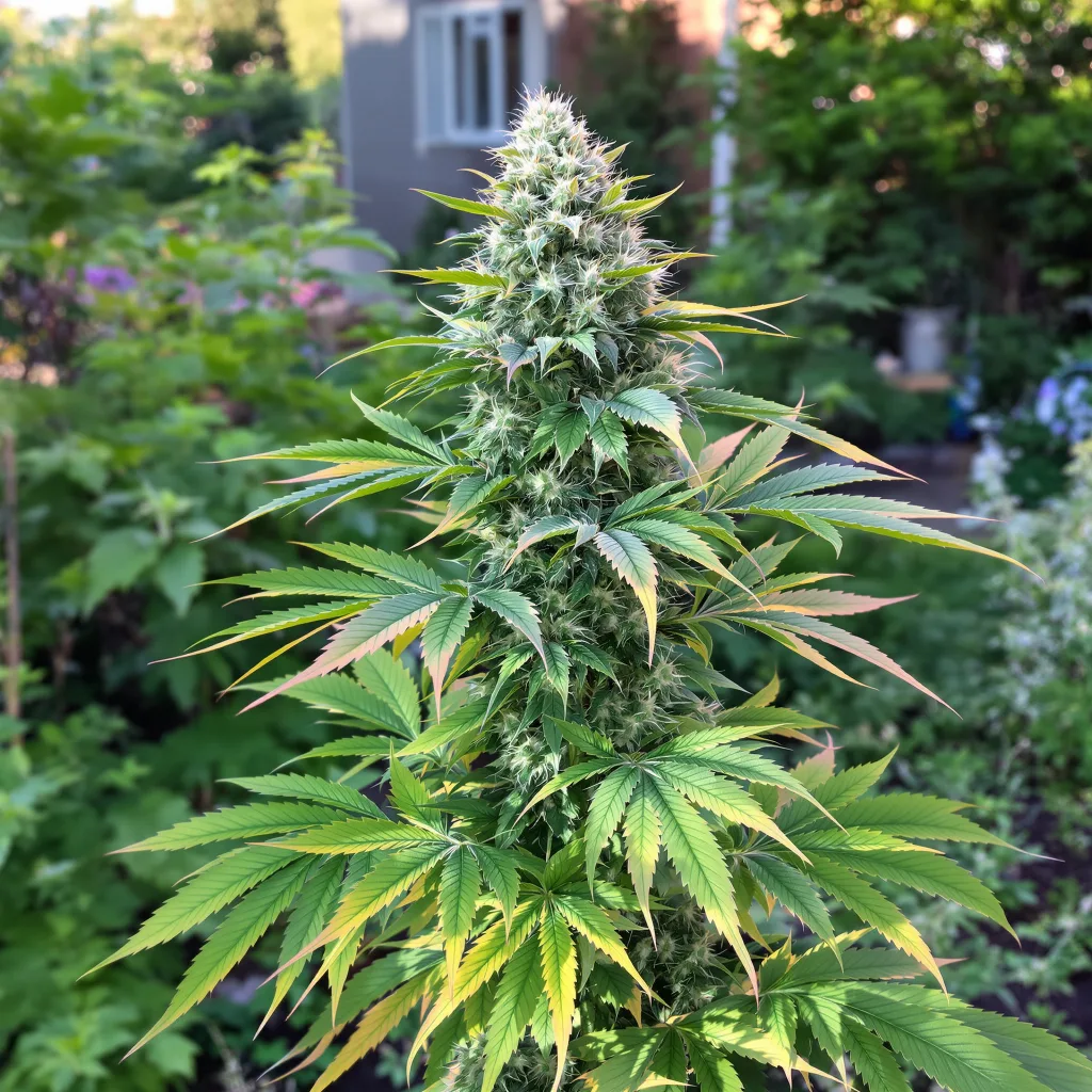 Platinum Bubba Kush 78% indica / 22% sativa flower with visible trichomes