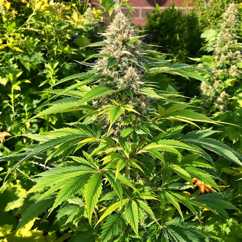 Pot of Gold 90% indica / 10% sativa flower with visible trichomes