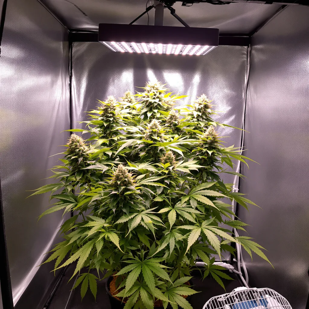 Pure OG cannabis plant in flowering stage — Short feminised