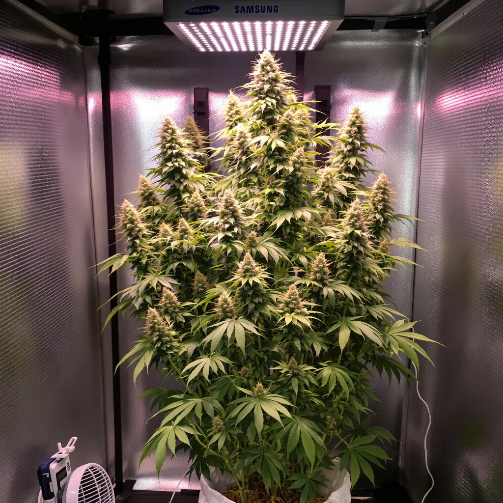 Purple Haze cannabis plant in flowering stage — 200 cm feminised