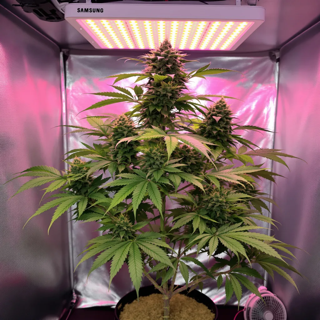 Querkle cannabis plant in flowering stage — Medium feminised