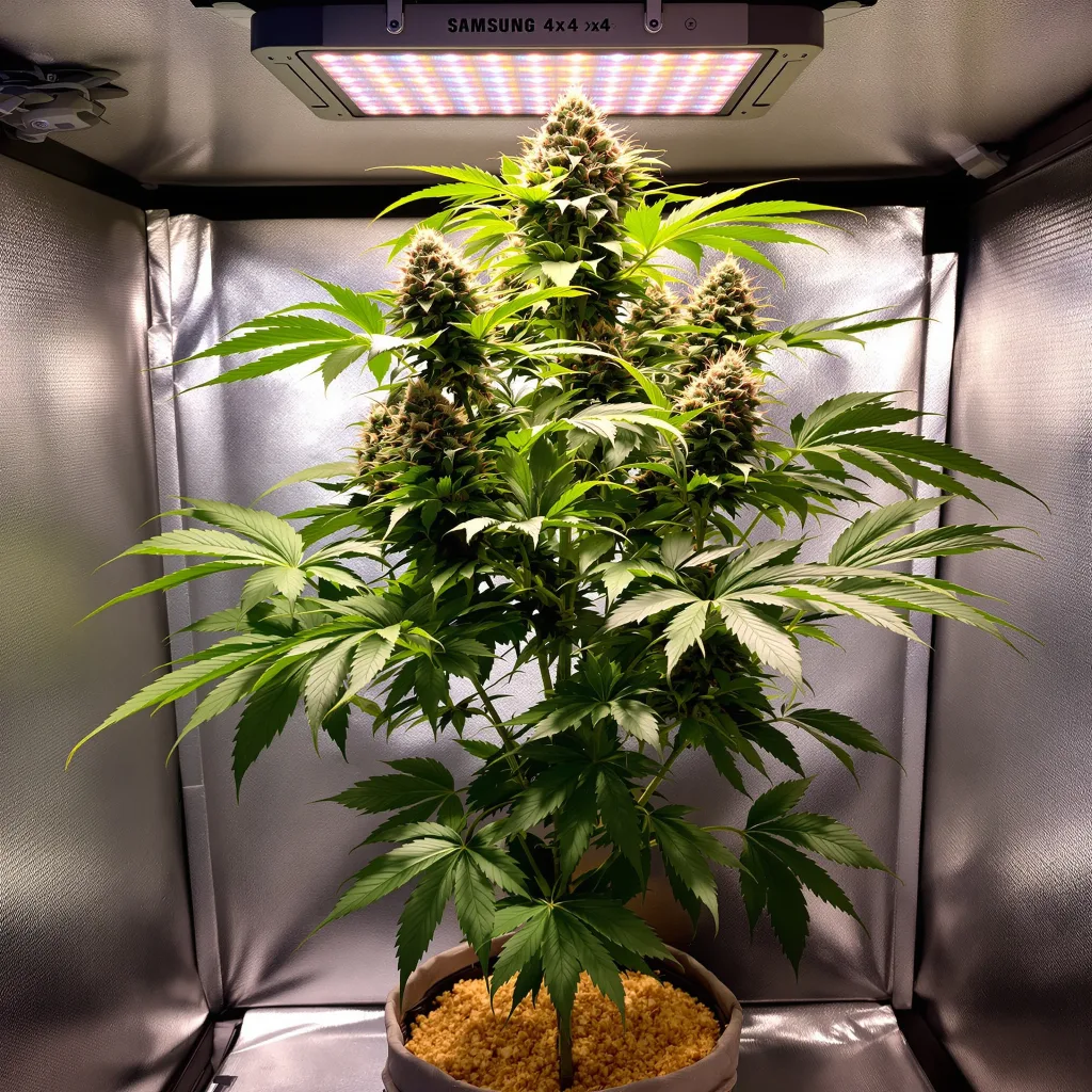 Queso cannabis plant in flowering stage — Medium (150-245 cm) feminised