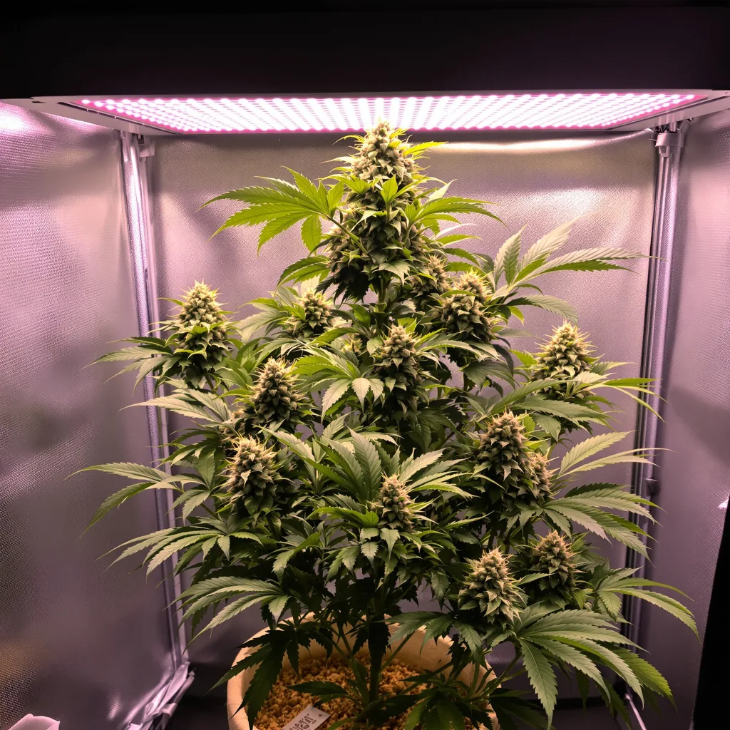 Romulan Haze cannabis plant in flowering stage — Medium feminised