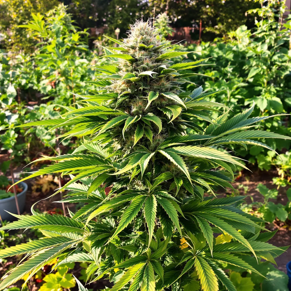 Runtz Muffin 71% indica / 29% sativa flower with visible trichomes