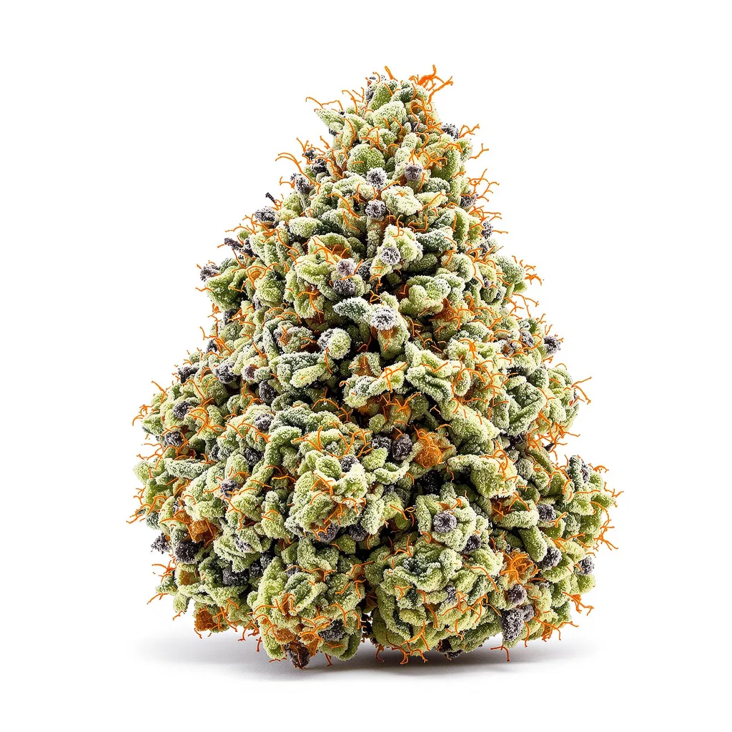 Shipwreck 40% indica / 60% sativa flower with visible trichomes
