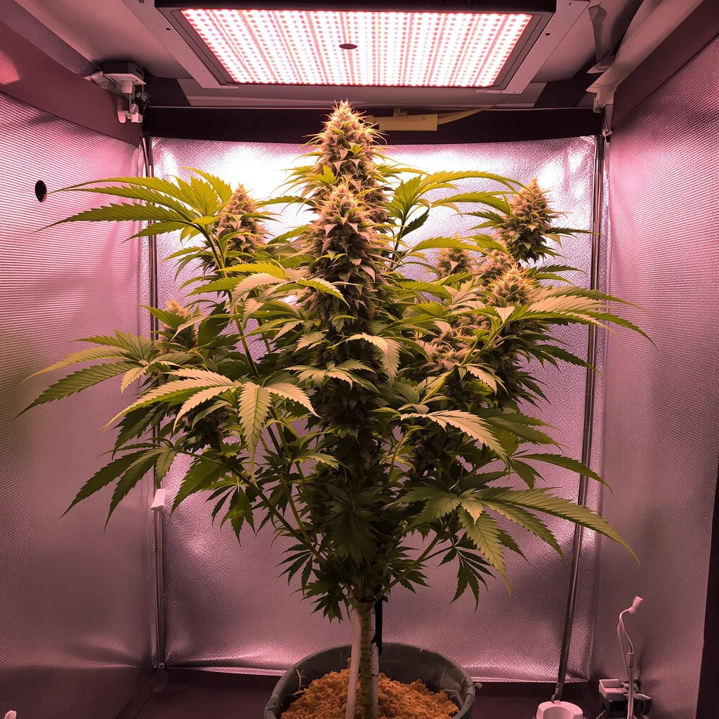 Shoreline cannabis plant in flowering stage — Medium feminised