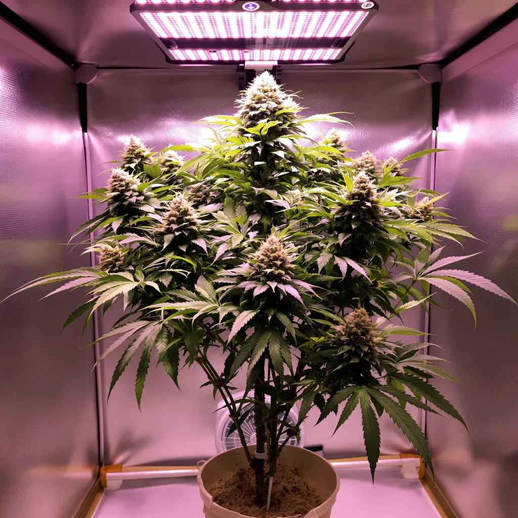 Silverback Gorilla cannabis plant in flowering stage — Medium feminised