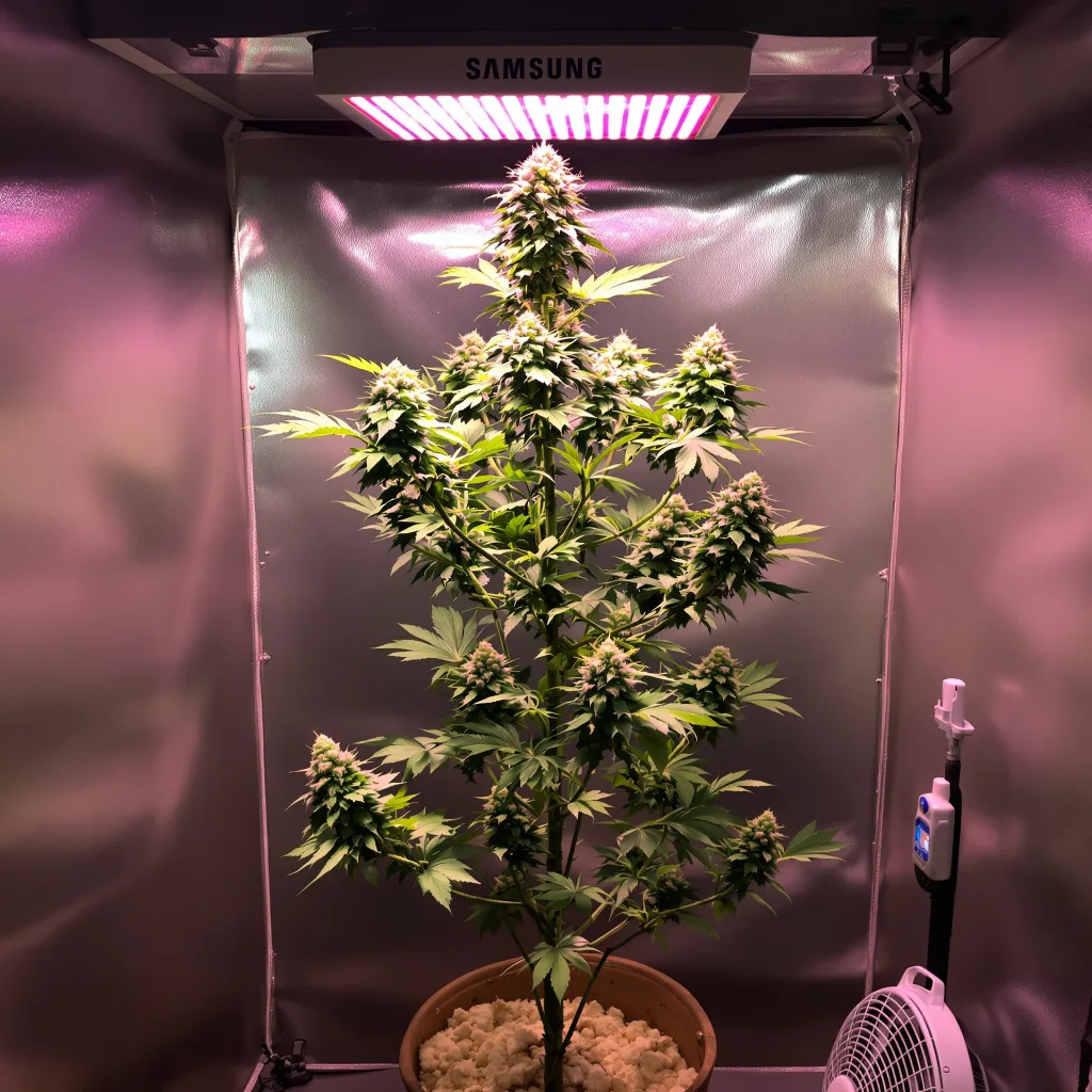 Skunk No. 1 cannabis plant in flowering stage — 150 cm feminised