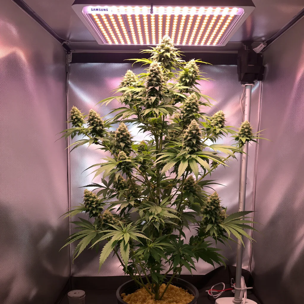 Smelliot cannabis plant in flowering stage — Medium (150-245 cm) feminised