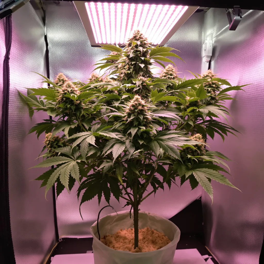 Sour Apple cannabis plant in flowering stage — Medium (150-245 cm) feminised