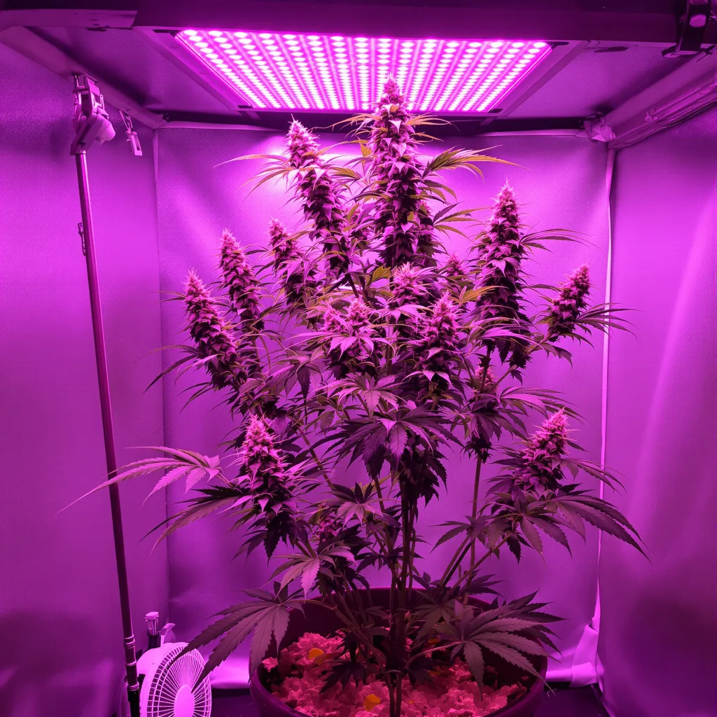 Sour Dream cannabis plant in flowering stage — 90–180 cm feminised