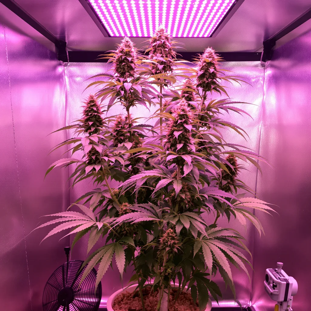 Sour Jack cannabis plant in flowering stage — Tall feminised