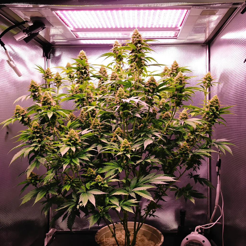 Strawberry Cheese cannabis plant in flowering stage — 30-244 cm feminised