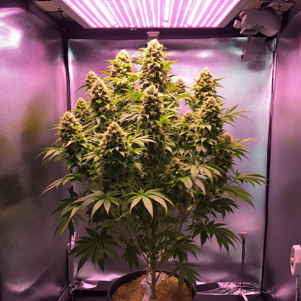 Strawberry Lemonade cannabis plant in flowering stage — 120-150 cm feminised