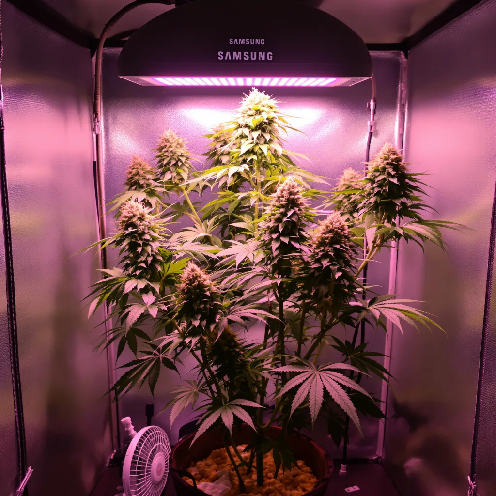 Super Jack cannabis plant in flowering stage — Medium (150-245 cm) feminised