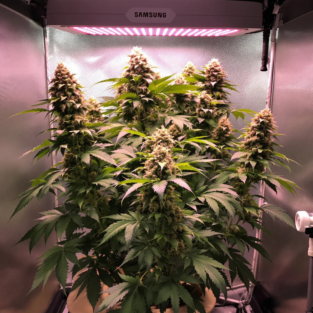 Supergirl cannabis plant in flowering stage — Large (8+ cm) feminised