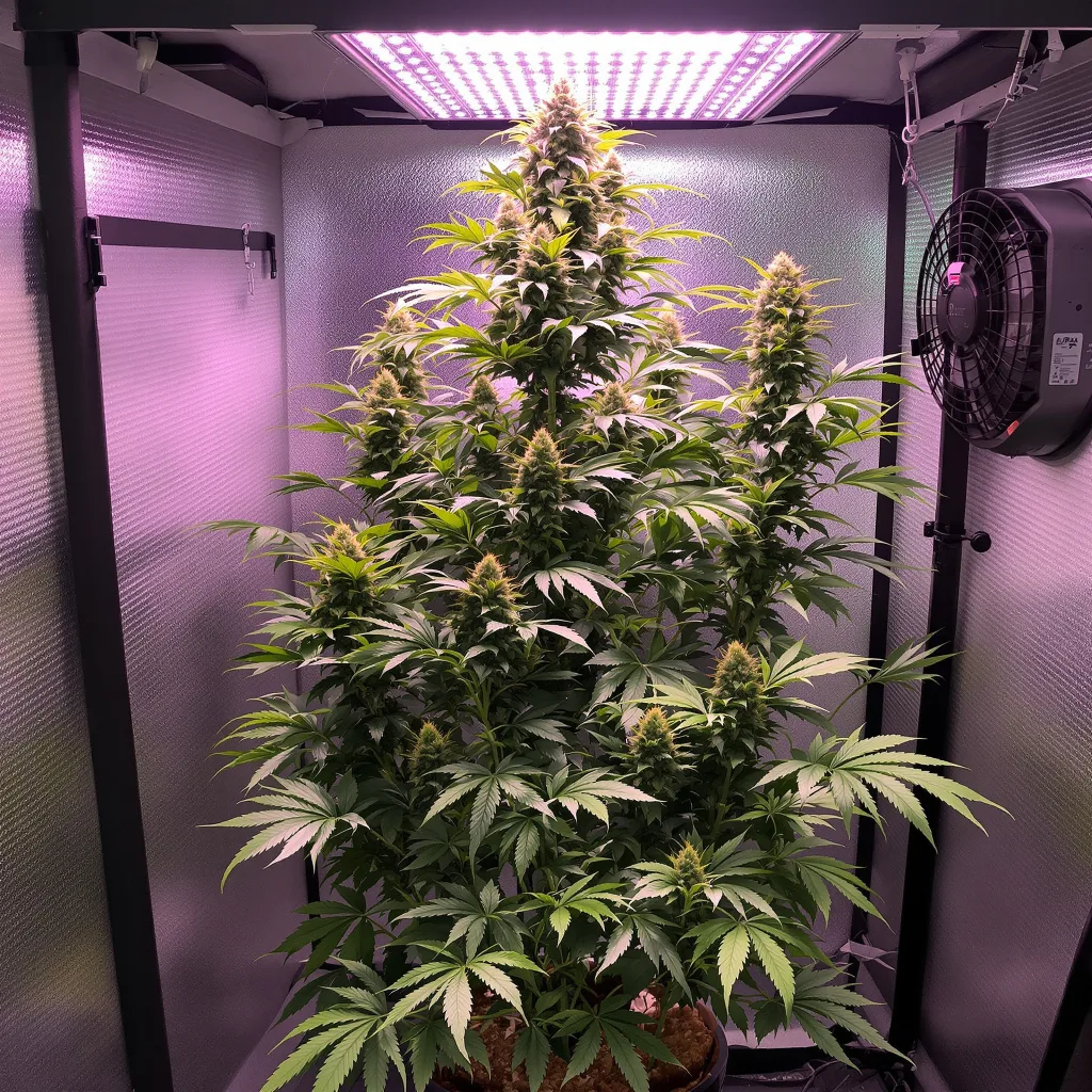 Sweet Diesel cannabis plant in flowering stage — 200–240 cm feminised