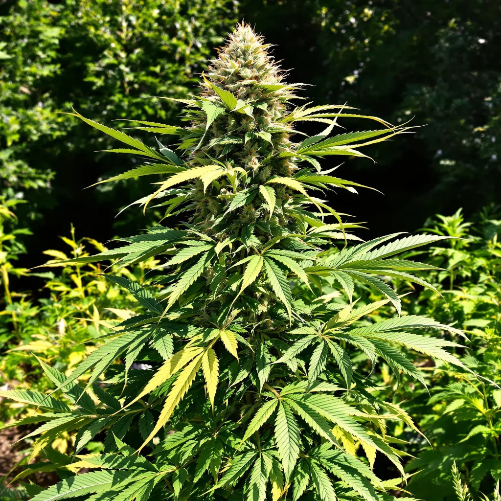 Sweet Lafayette 87% indica / 13% sativa flower with visible trichomes