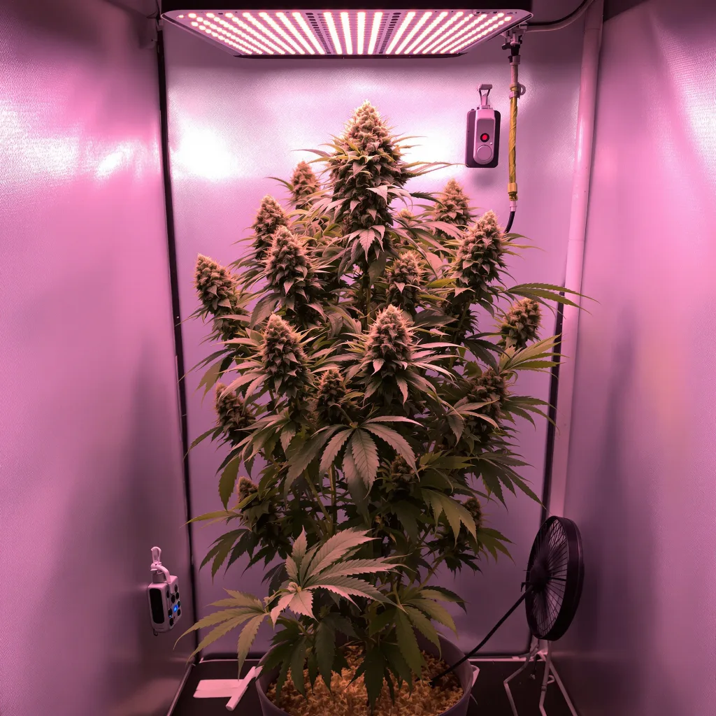 Sweet Tooth cannabis plant in flowering stage — 90cm feminised