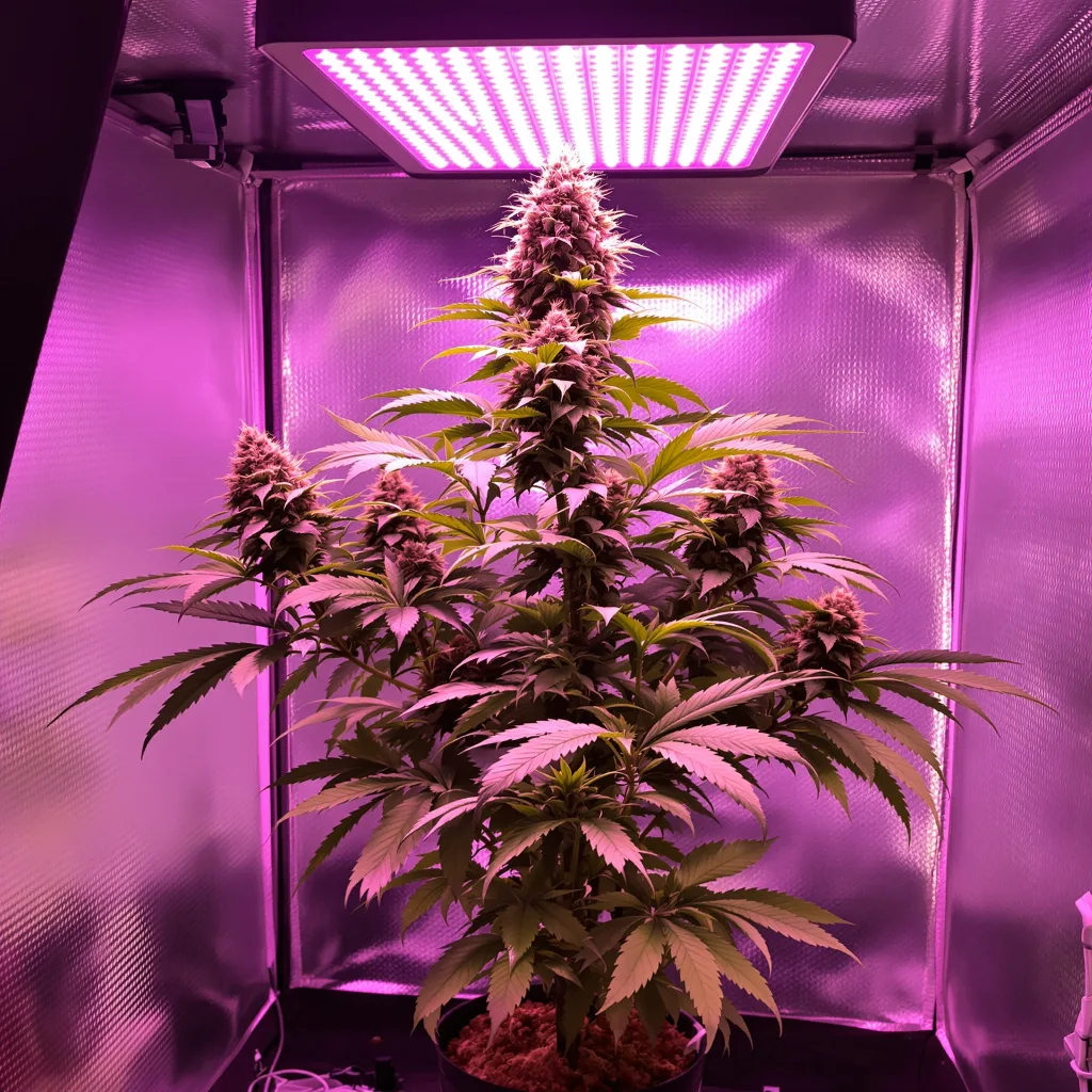 Tahoe Hydro OG cannabis plant in flowering stage — Short feminised