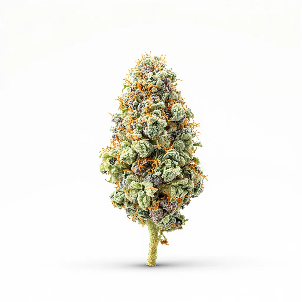 Tahoe OG 50% indica / 50% sativa flower with visible trichomes