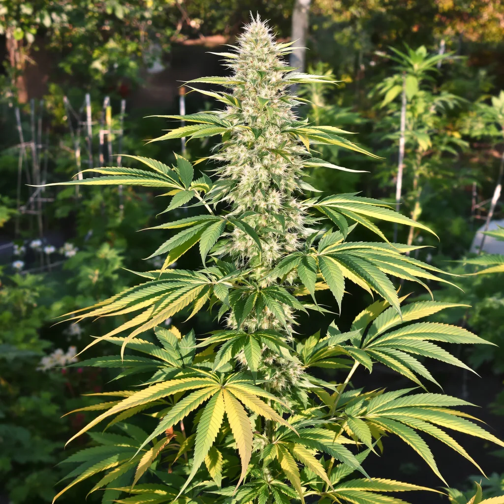 Tahoe OG Kush 62% indica / 38% sativa flower with visible trichomes