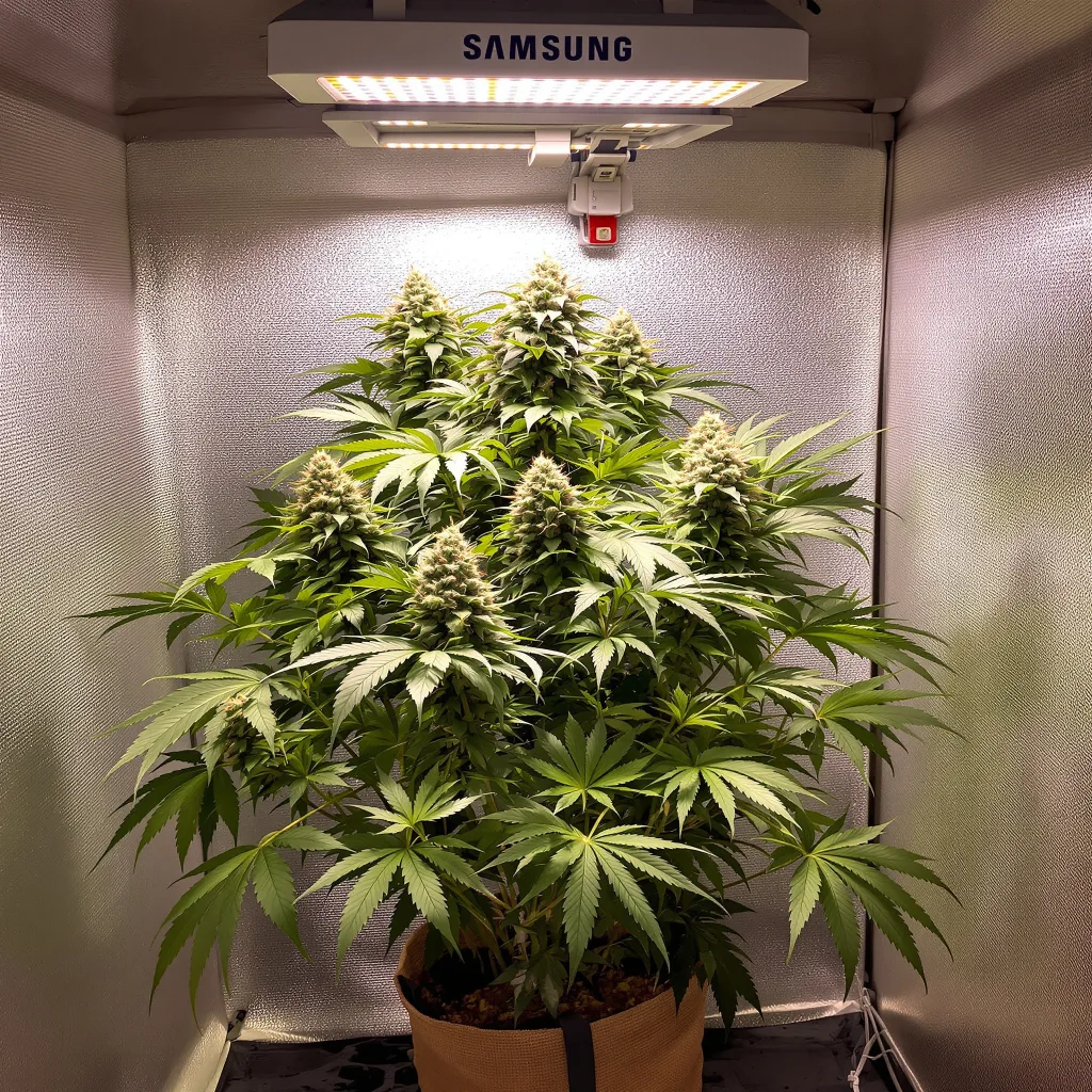 The Sister cannabis plant in flowering stage — 160–200 cm feminised