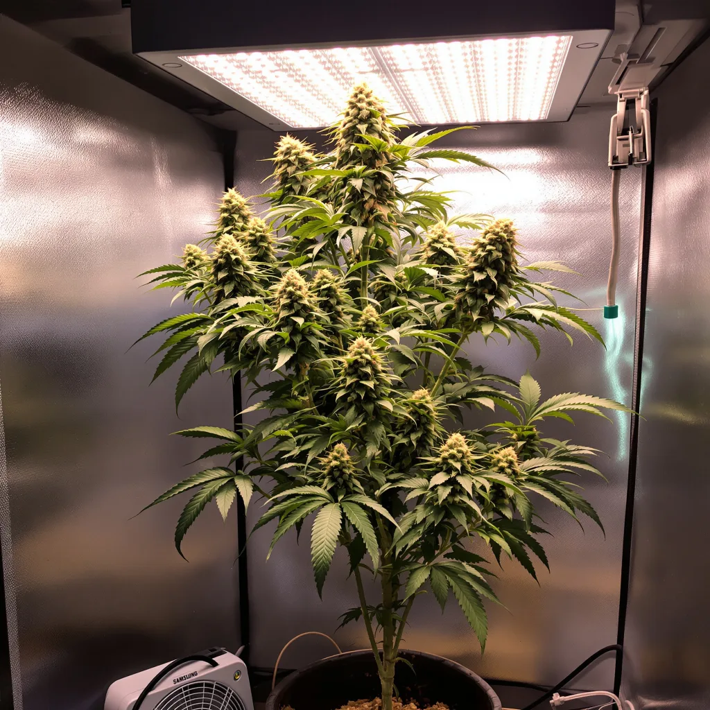 Tiger Woods cannabis plant in flowering stage — 170–210 cm feminised