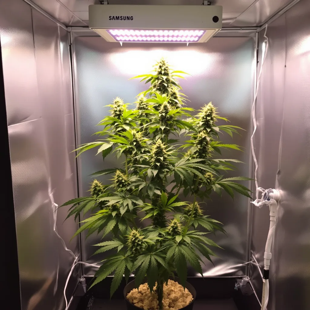 Timewreck cannabis plant in flowering stage — Tall feminised