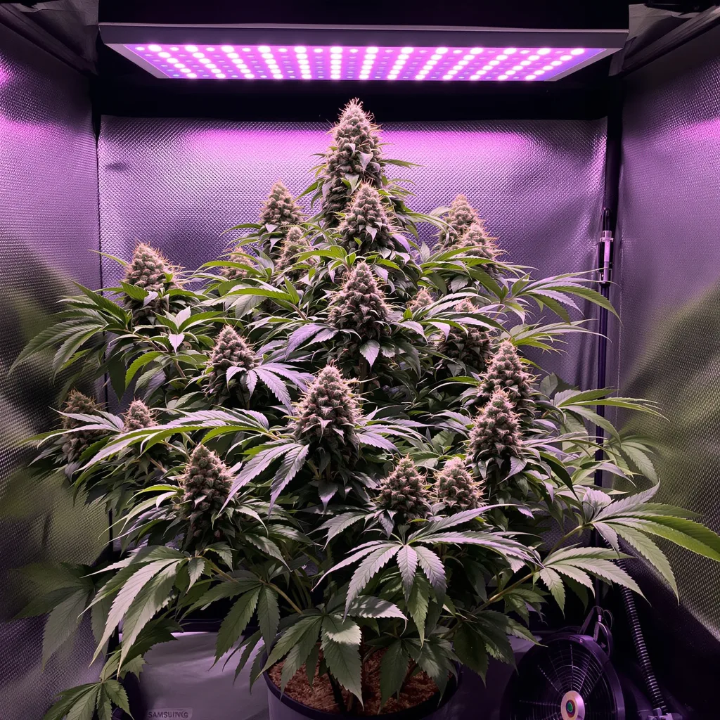 Tora Bora cannabis plant in flowering stage — Medium feminised