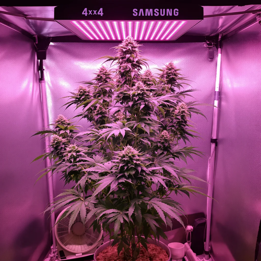 Tutti Frutti cannabis plant in flowering stage — Medium autoflower